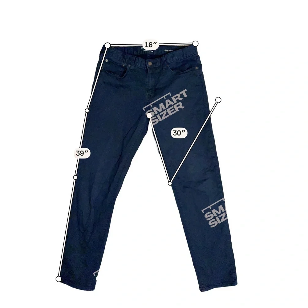 Banana Republic Slim Traveler Pants Navy Blue 32x30 Stretch